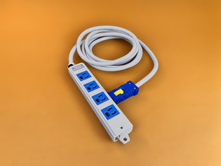 OAタップ 東芝ライテック DC8124EN-3(L) コンセント★4口